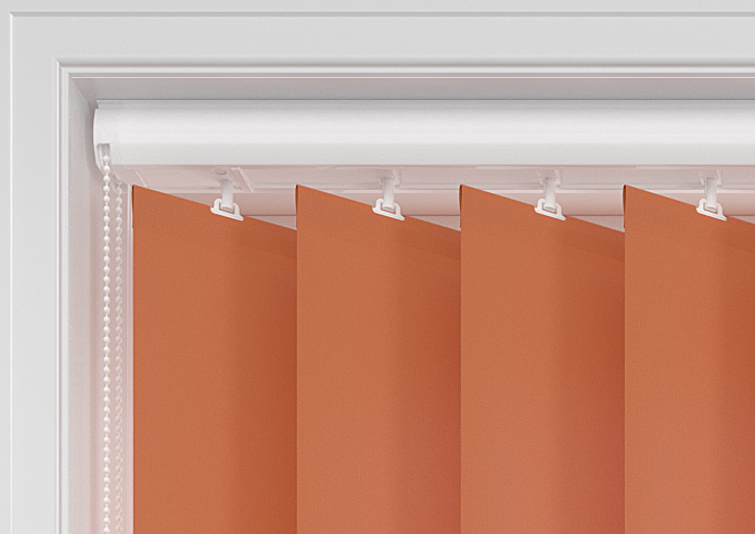 Roma, Orange Tiger - Vertical Blind - Image 10